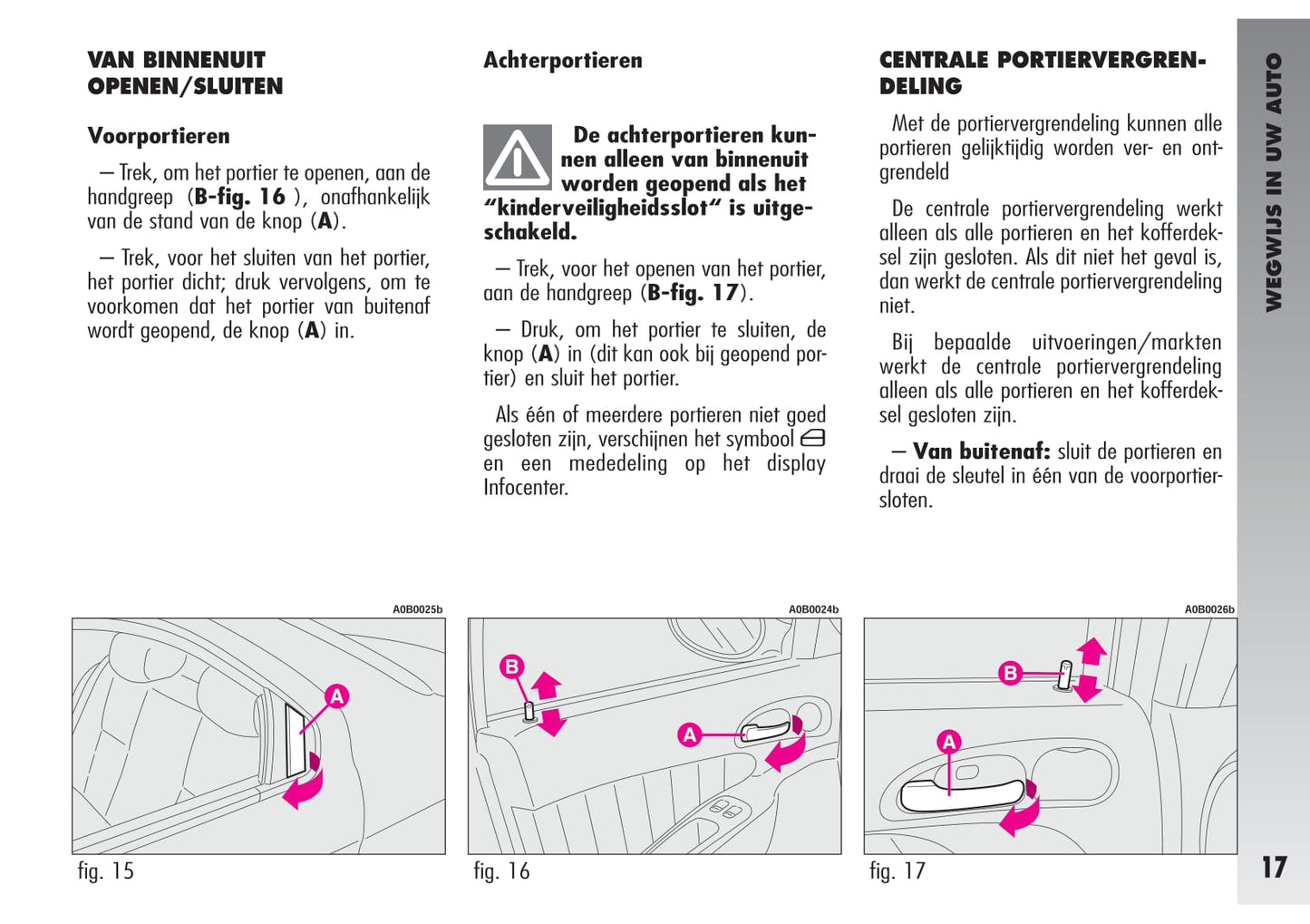 2002-2003 Alfa Romeo 156 GTA Owner's Manual | Dutch