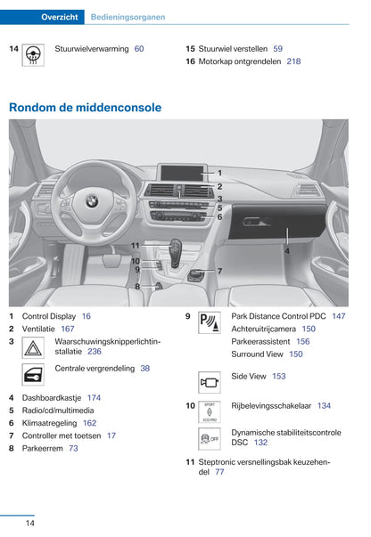 2015-2019 BMW 3-serie Manuel du propriétaire | Néerlandais