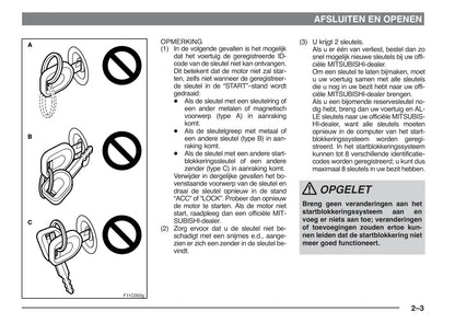 2002-2006 Mitsubishi Space Star Bedienungsanleitung | Niederländisch