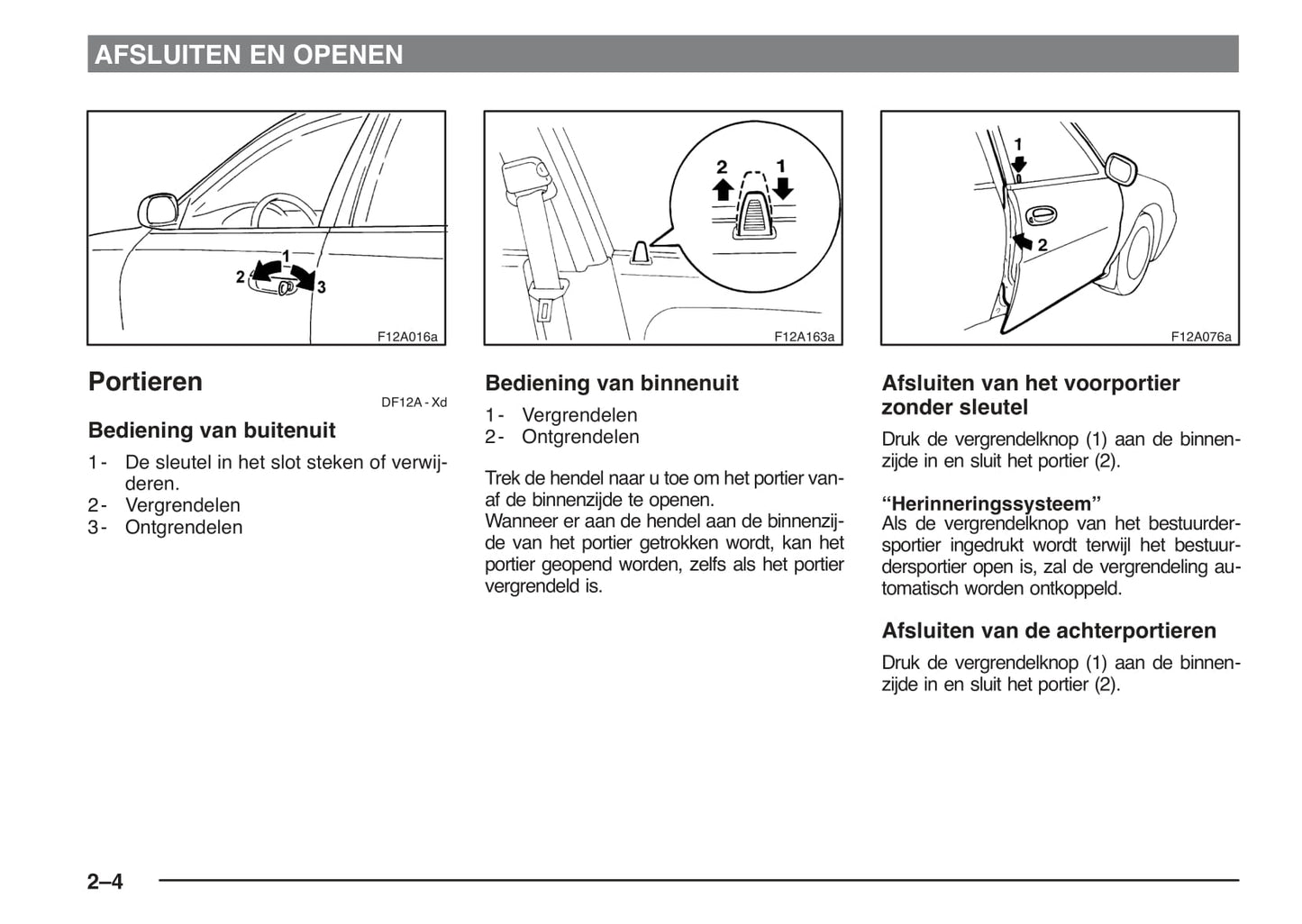 2002-2006 Mitsubishi Space Star Bedienungsanleitung | Niederländisch