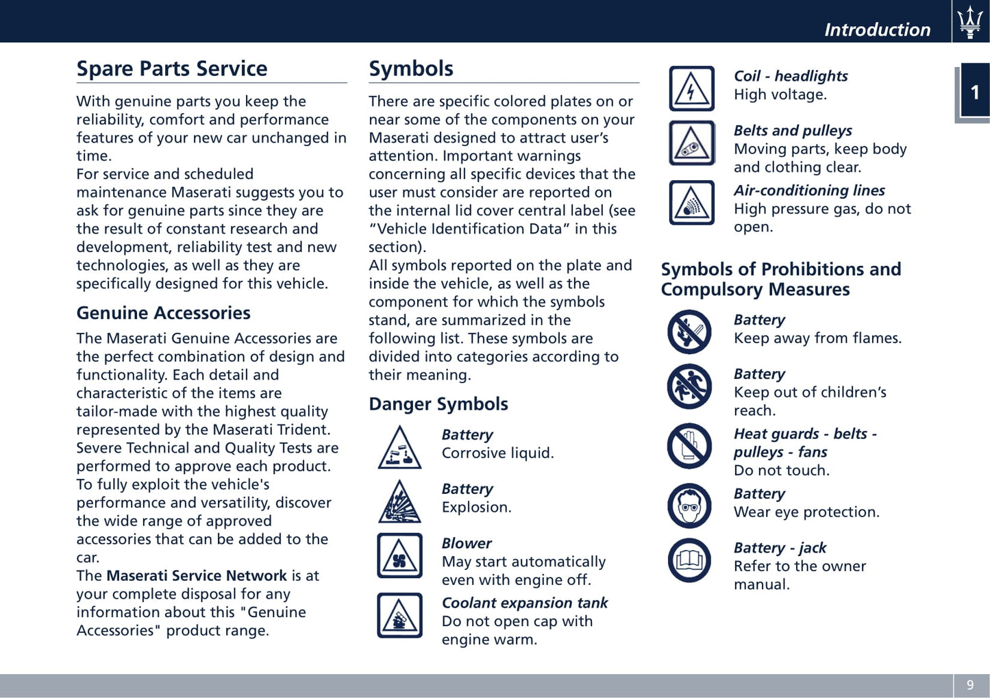 2016-2020 Maserati Levante Owner's Manual | English