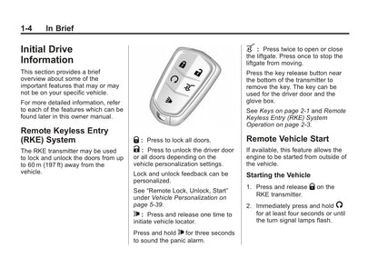 2015-2017 Cadillac SRX Owner's Manual | English