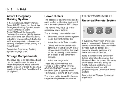 2015-2017 Cadillac SRX Owner's Manual | English