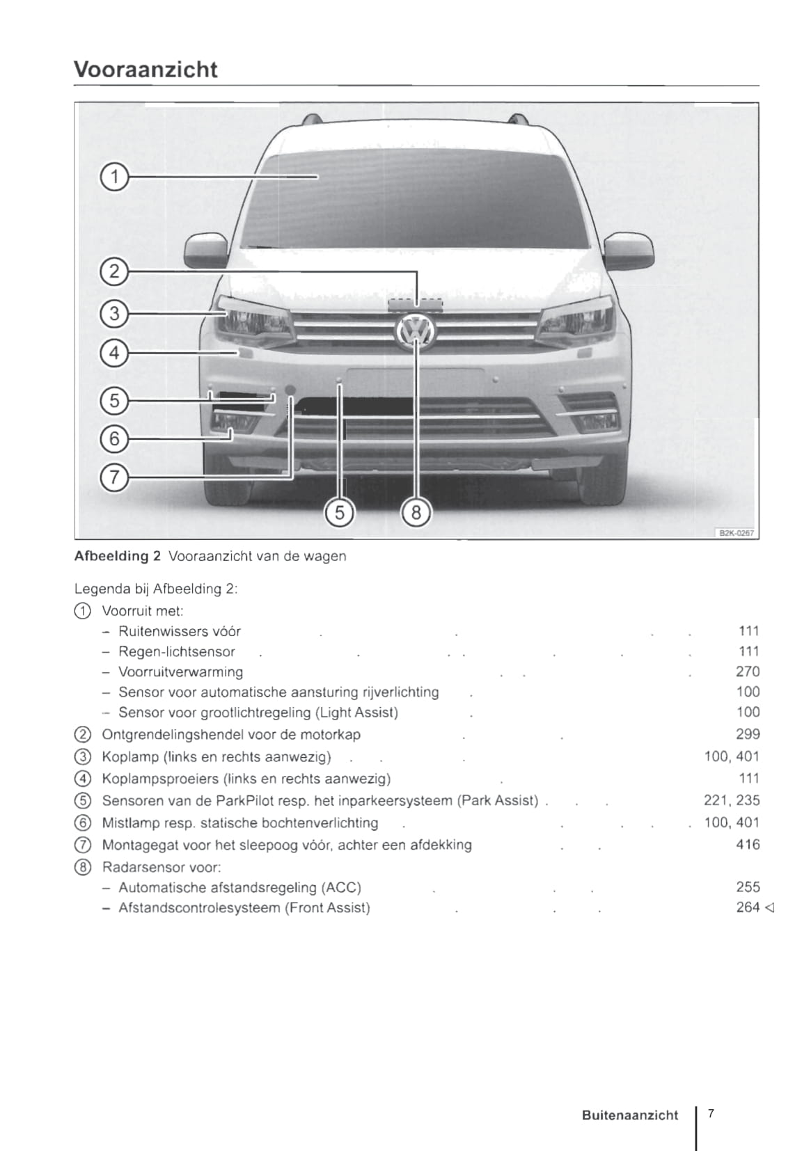 2015-2020 Volkswagen Caddy Manuel du propriétaire | Néerlandais