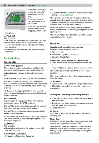 2020-2021 Skoda Octavia Owner's Manual | English