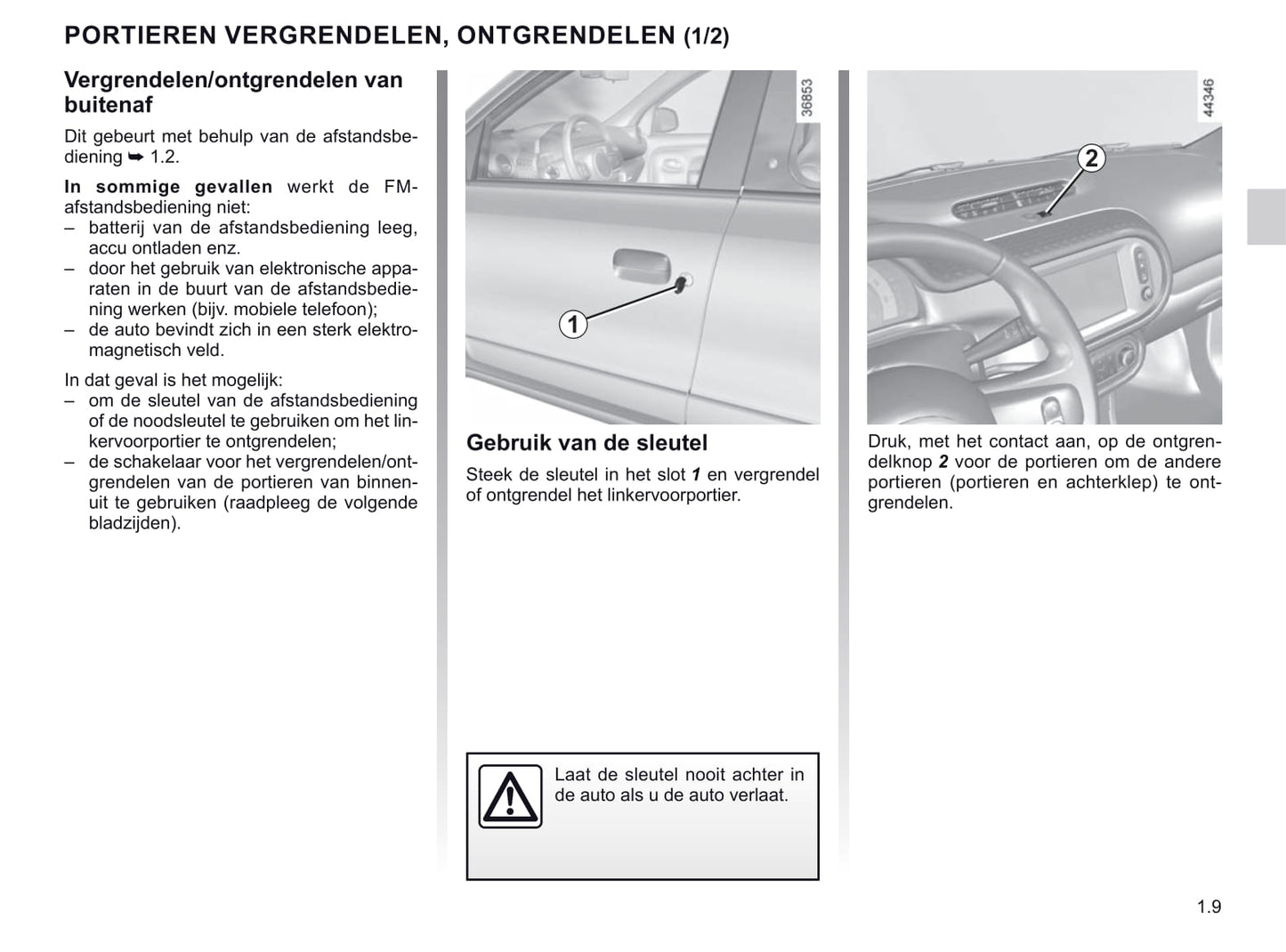 2019-2020 Renault Twingo Bedienungsanleitung | Niederländisch