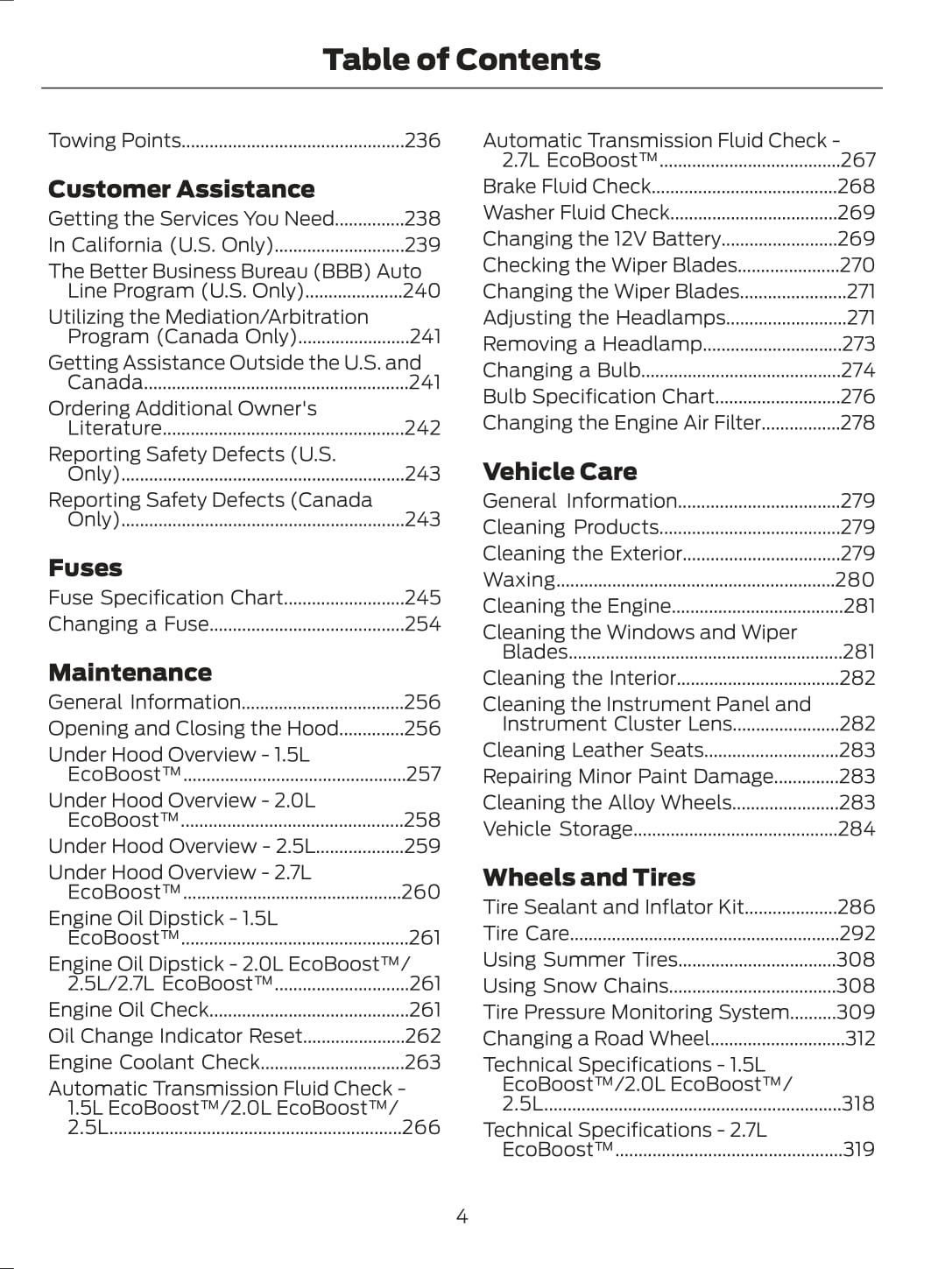 2017 Ford Fusion Owner's Manual | English