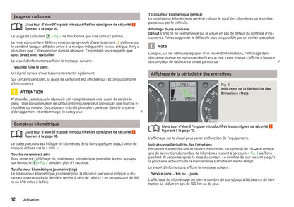 2012-2013 Skoda Fabia Owner's Manual | French