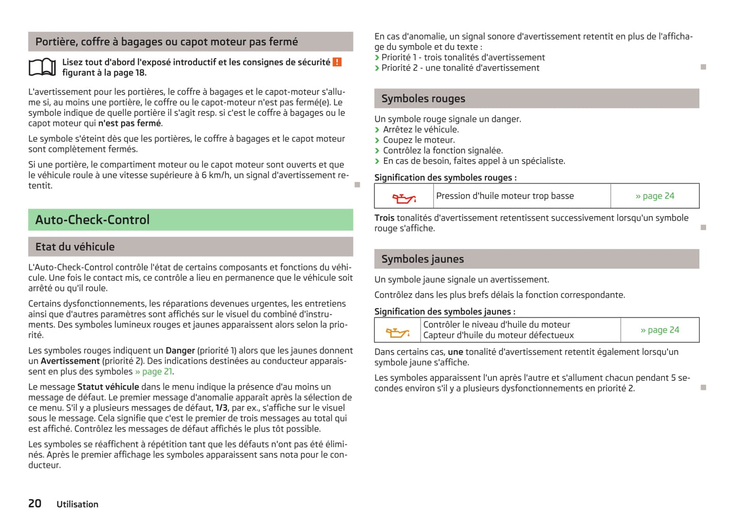 2012-2013 Skoda Fabia Owner's Manual | French