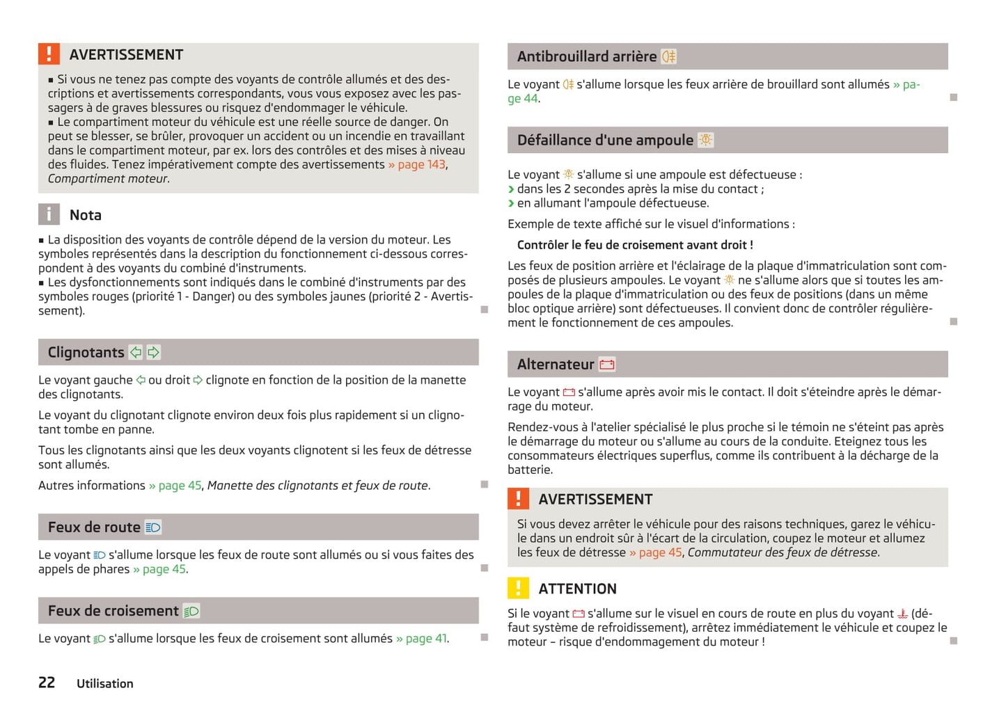 2012-2013 Skoda Fabia Owner's Manual | French