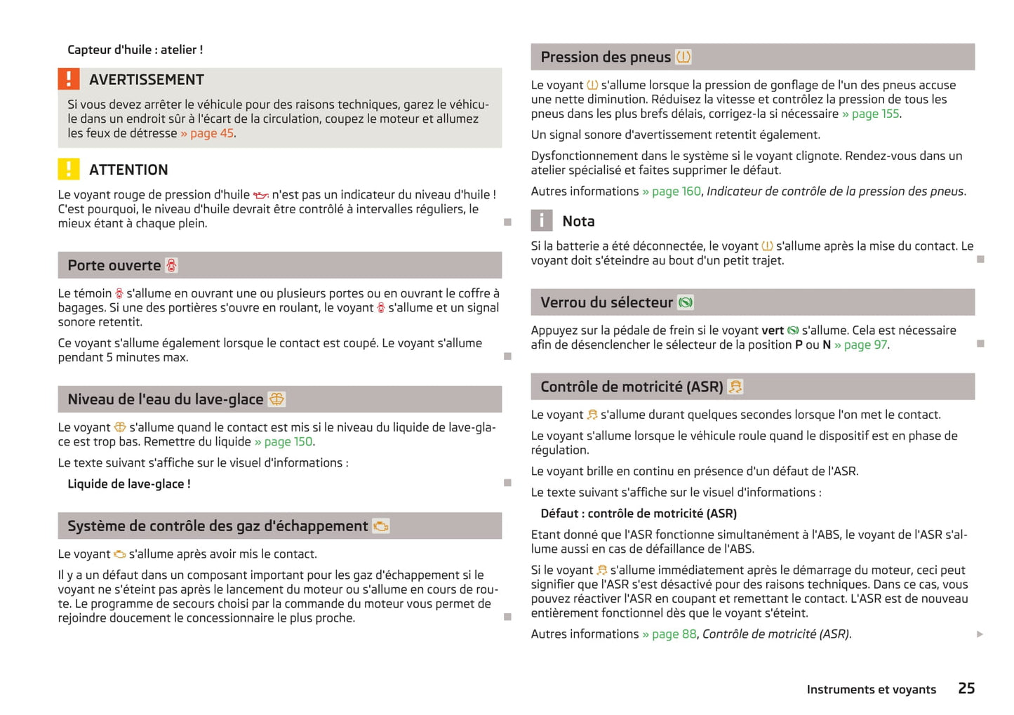 2012-2013 Skoda Fabia Owner's Manual | French