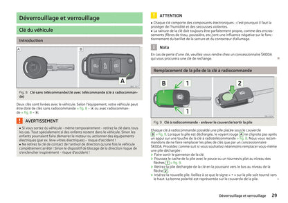 2012-2013 Skoda Fabia Owner's Manual | French