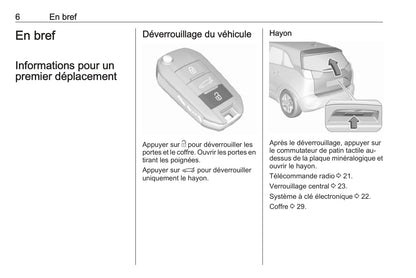 2017 Opel Crossland X Owner's Manual | French