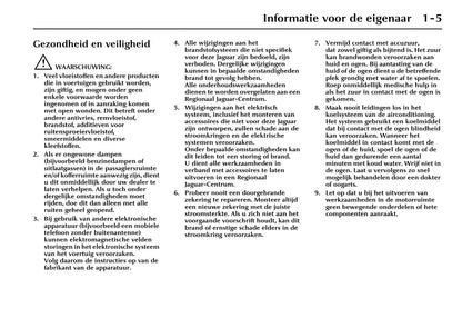 2004-2005 Jaguar XK Gebruikershandleiding | Nederlands