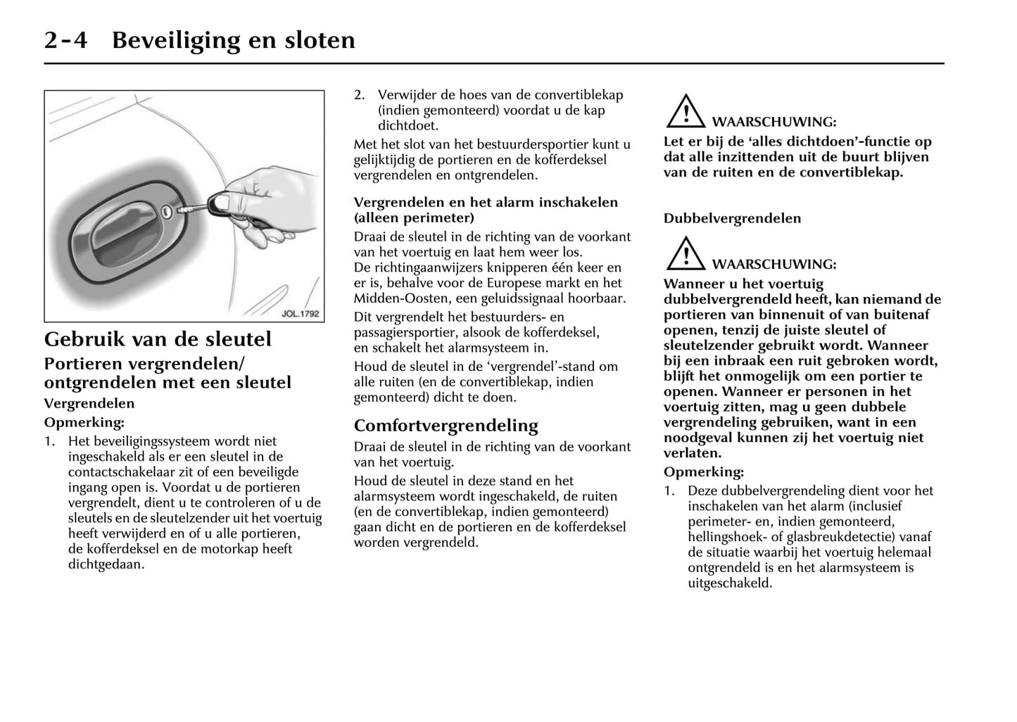 2004-2005 Jaguar XK Gebruikershandleiding | Nederlands