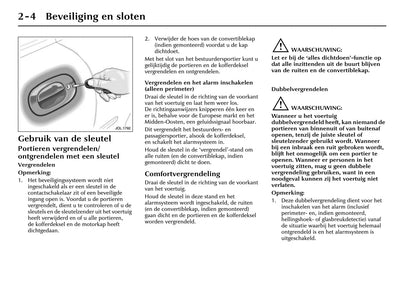 2004-2005 Jaguar XK Gebruikershandleiding | Nederlands