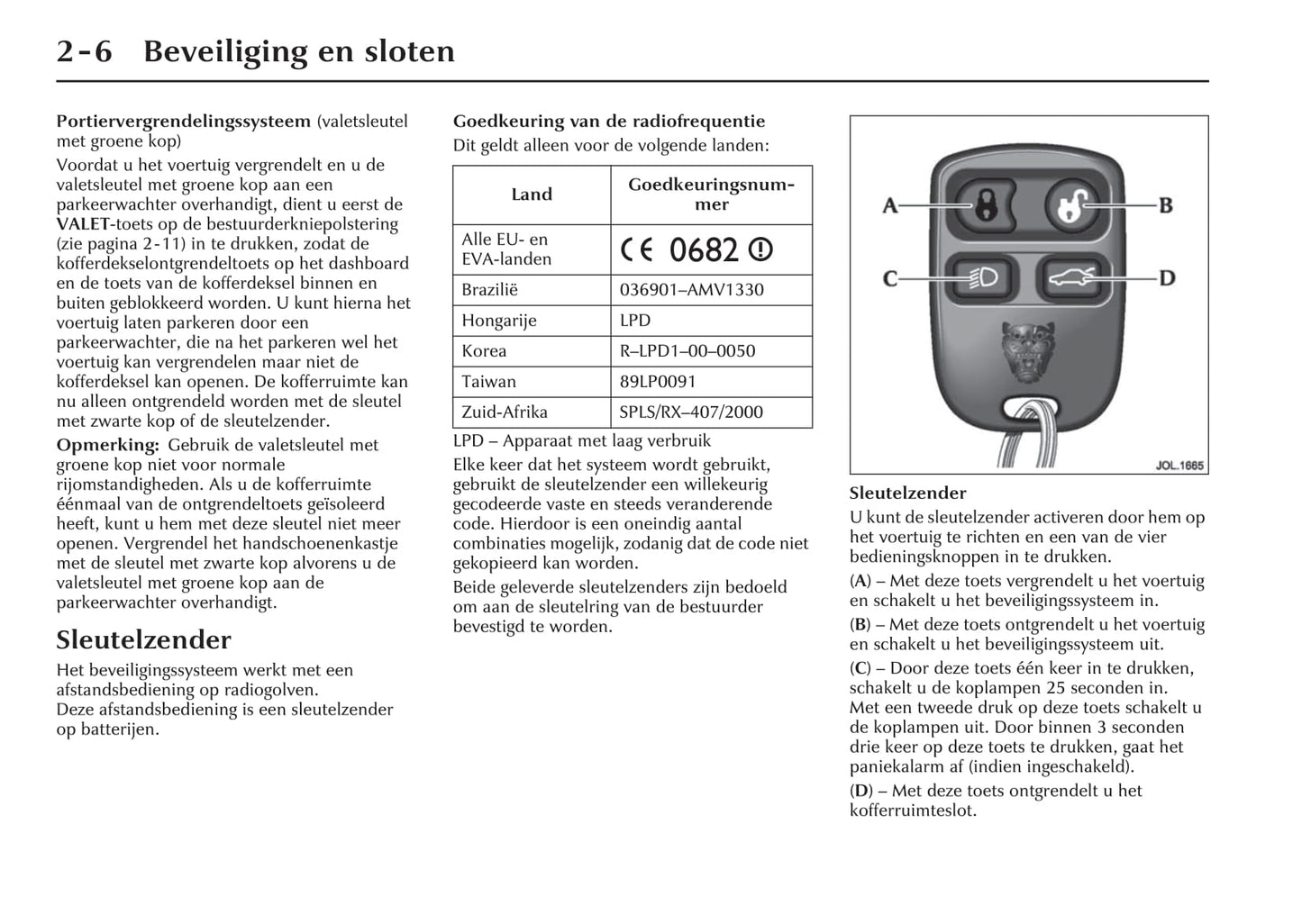 2004-2005 Jaguar XK Gebruikershandleiding | Nederlands