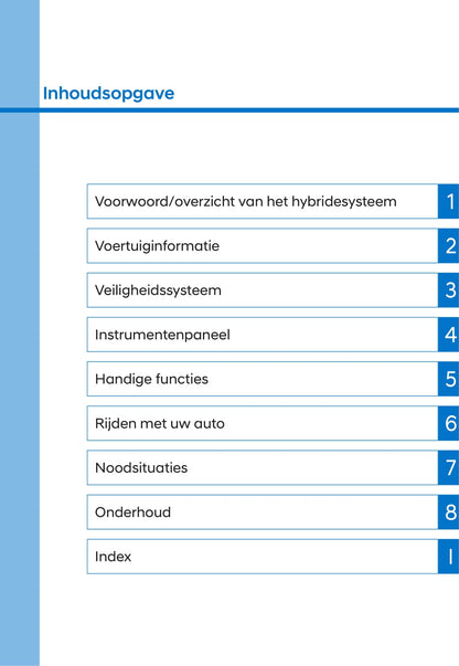 2020-2021 Hyundai Kona Hybrid Bedienungsanleitung | Niederländisch