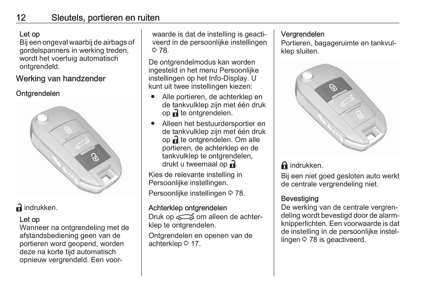 2019-2020 Opel Corsa Manuel du propriétaire | Néerlandais