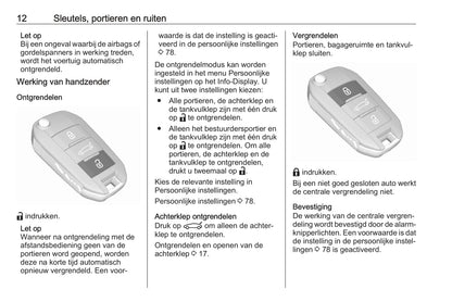 2019-2020 Opel Corsa Manuel du propriétaire | Néerlandais