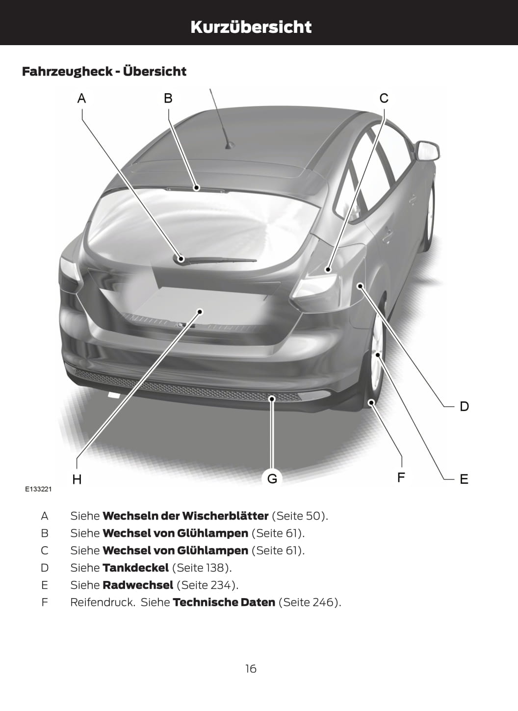 2013-2014 Ford Focus Owner's Manual | German