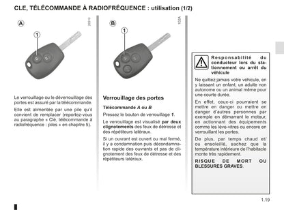 2013-2016 Renault Kangoo Manuel du propriétaire | Français