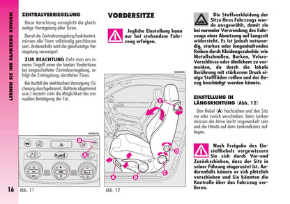 2004-2007 Alfa Romeo GT Manuel du propriétaire | Allemand