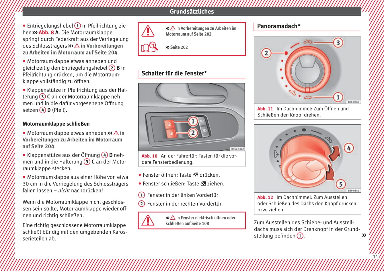 2017-2018 Seat Mii Owner's Manual | German