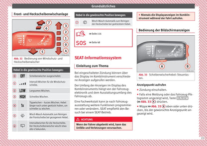 2017-2018 Seat Mii Owner's Manual | German