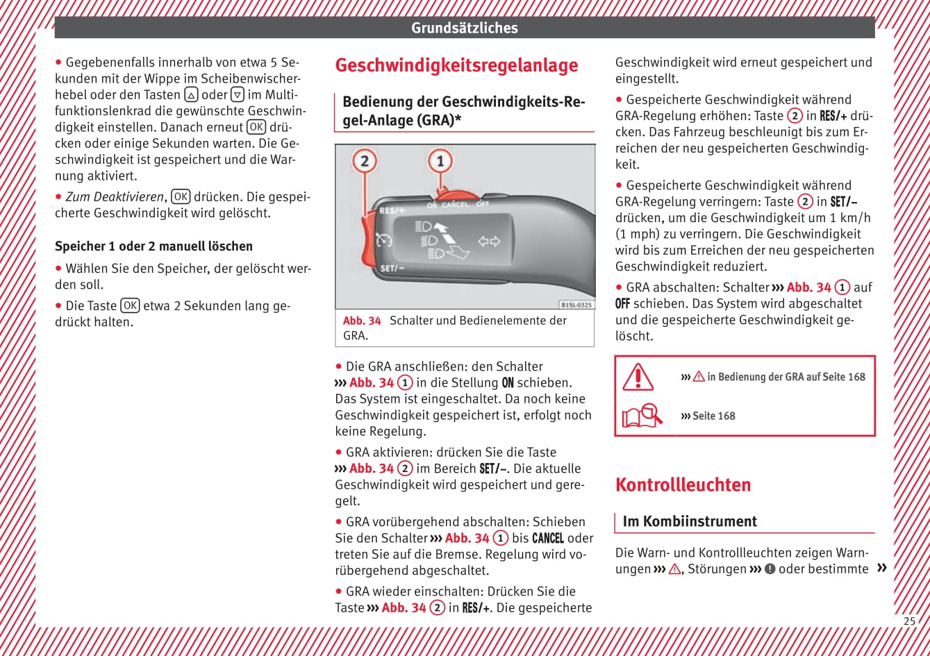 2017-2018 Seat Mii Owner's Manual | German