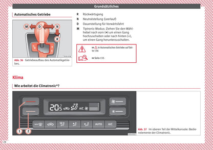 2017-2018 Seat Mii Owner's Manual | German