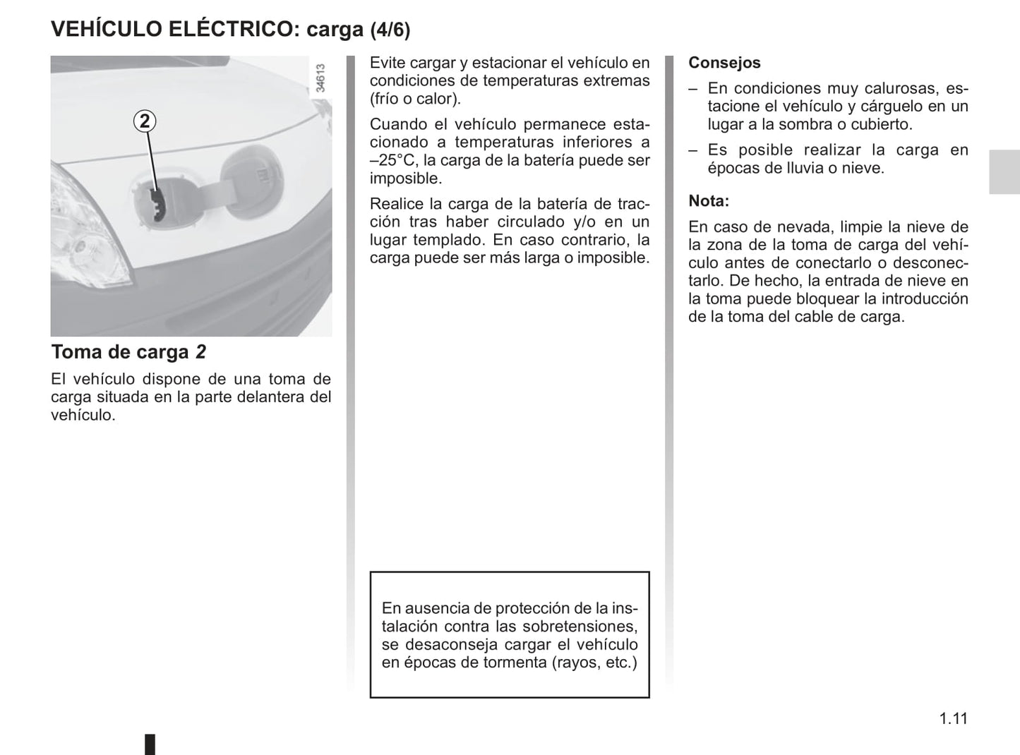 2012-2013 Renault Kangoo Manuel du propriétaire | Espagnol