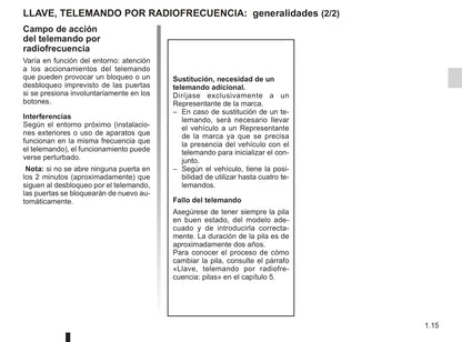 2012-2013 Renault Kangoo Manuel du propriétaire | Espagnol