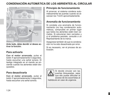 2012-2013 Renault Kangoo Manuel du propriétaire | Espagnol