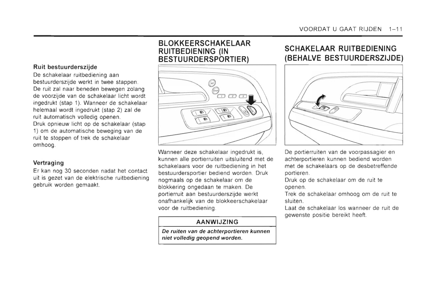 2001-2006 SsangYong Rexton Owner's Manual | Dutch