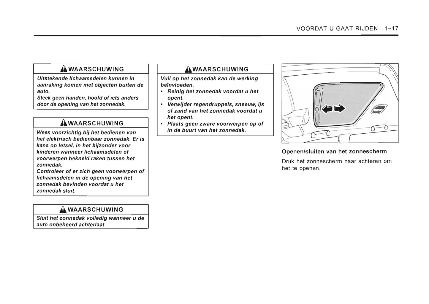 2001-2006 SsangYong Rexton Owner's Manual | Dutch