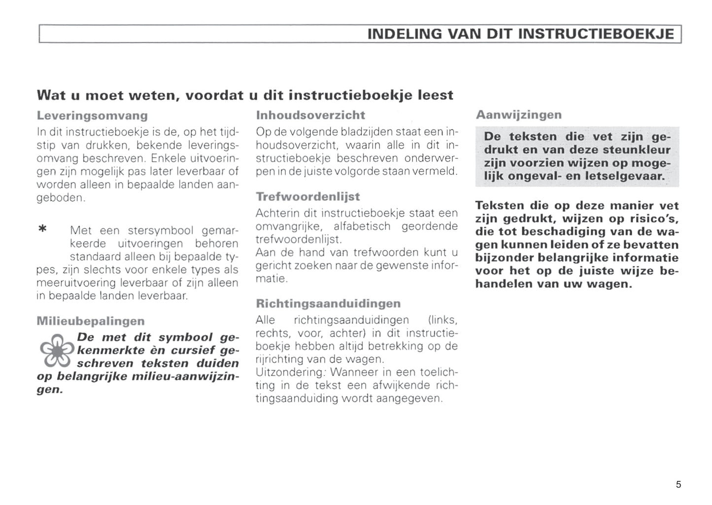 1996-1999 Volkswagen Polo Classic Gebruikershandleiding | Nederlands