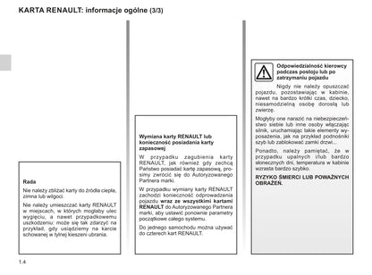 2016-2019 Renault Clio Manuel du propriétaire | Polonais