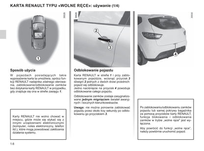 2016-2019 Renault Clio Manuel du propriétaire | Polonais