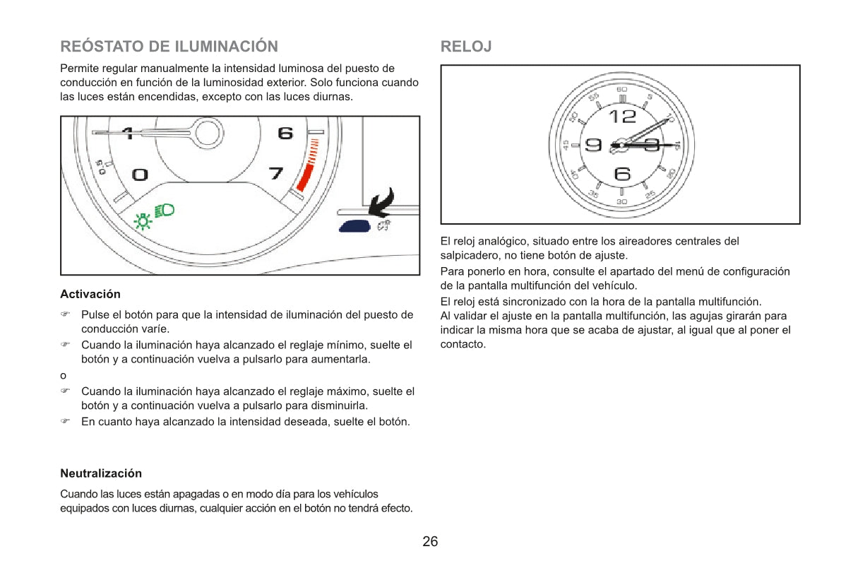 2015 Peugeot RCZ Bedienungsanleitung | Spanisch