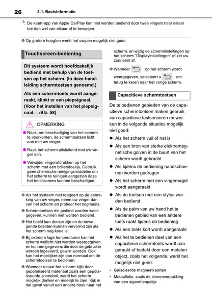 Toyota Corolla HB / TS Navigatie Handleiding 2019 - 2023