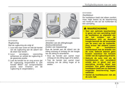 2007-2010 Kia Picanto Manuel du propriétaire | Néerlandais