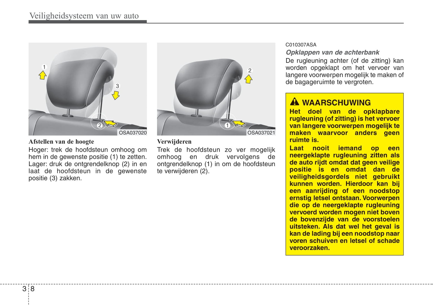 2007-2010 Kia Picanto Manuel du propriétaire | Néerlandais