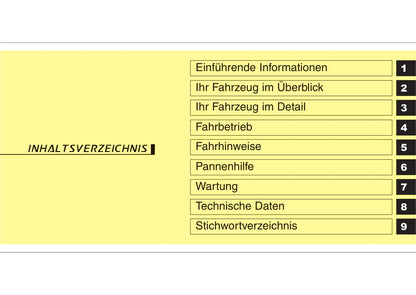 2007-2008 Kia Cee'd Bedienungsanleitung | Deutsch