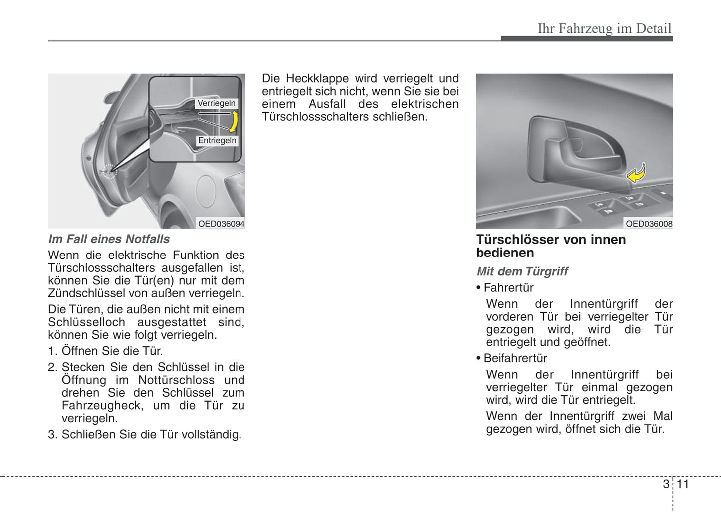 2007-2008 Kia Cee'd Bedienungsanleitung | Deutsch