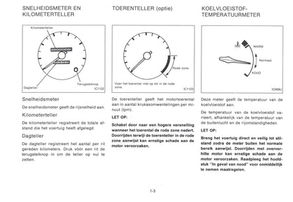 1992-1998 Nissan Micra Bedienungsanleitung | Niederländisch