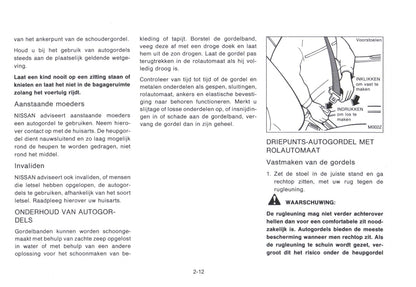 1992-1998 Nissan Micra Bedienungsanleitung | Niederländisch