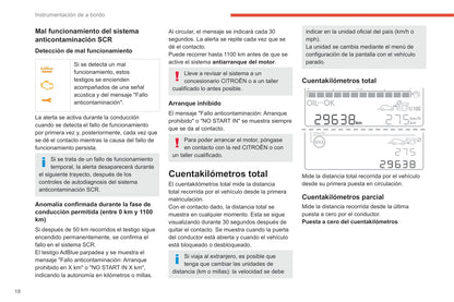 2020-2022 Citroën C3 Gebruikershandleiding | Spaans