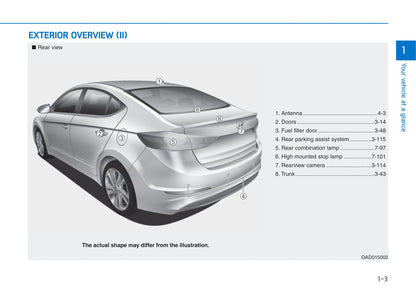 2015-2016 Hyundai Elantra Bedienungsanleitung | Englisch