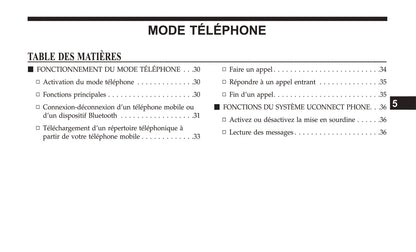 Jeep System Uconnect 3 Guide d'utilisation 2018